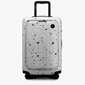 Monos White Terrazzo Carry-On Luggage